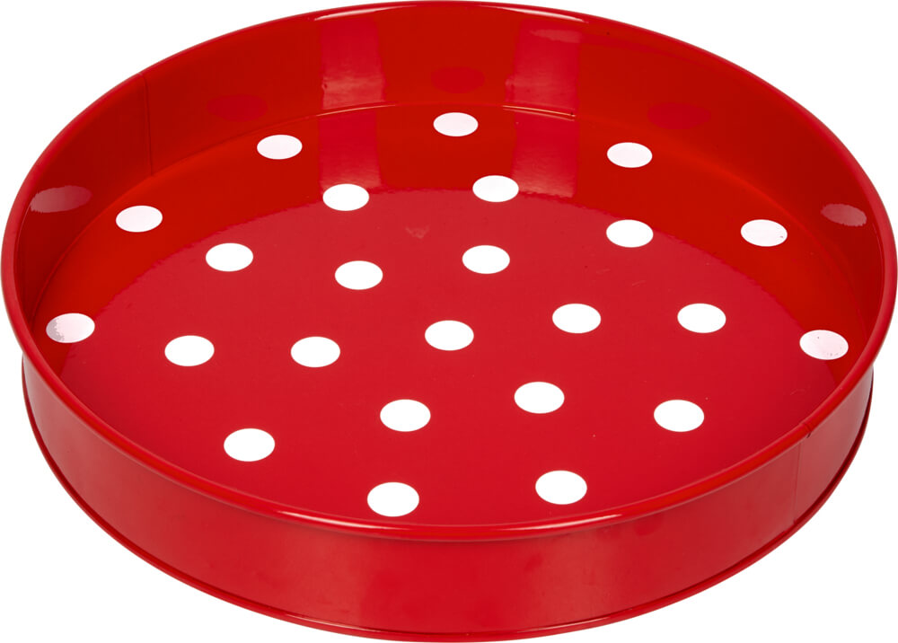 4029753211965-1 Metall-Tablett - Fröhliche Tupfen