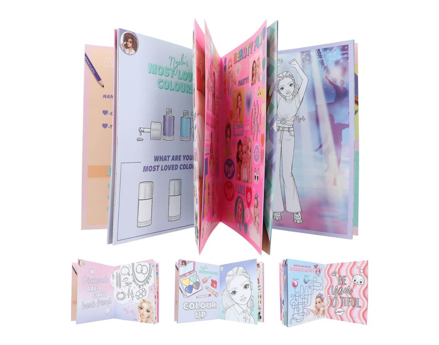 depesche-malbuch-beauty-1-1 TOPModel Malbuch BEAUTY FUN