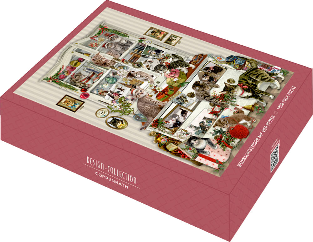 Puzzle - Weihnachtszauber auf vier Pfoten (1000 Teile) Behr