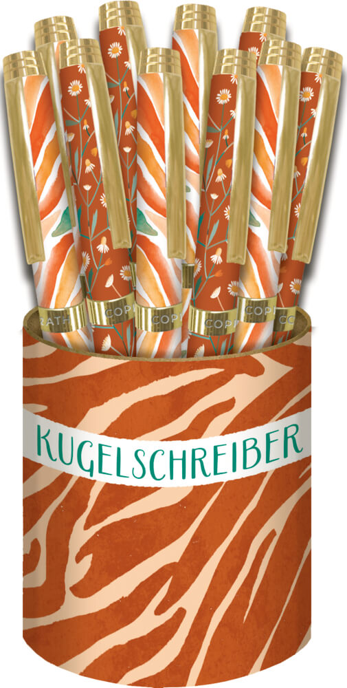 Kugelschreiber - All about orange (verschiedene Farben, einzeln)