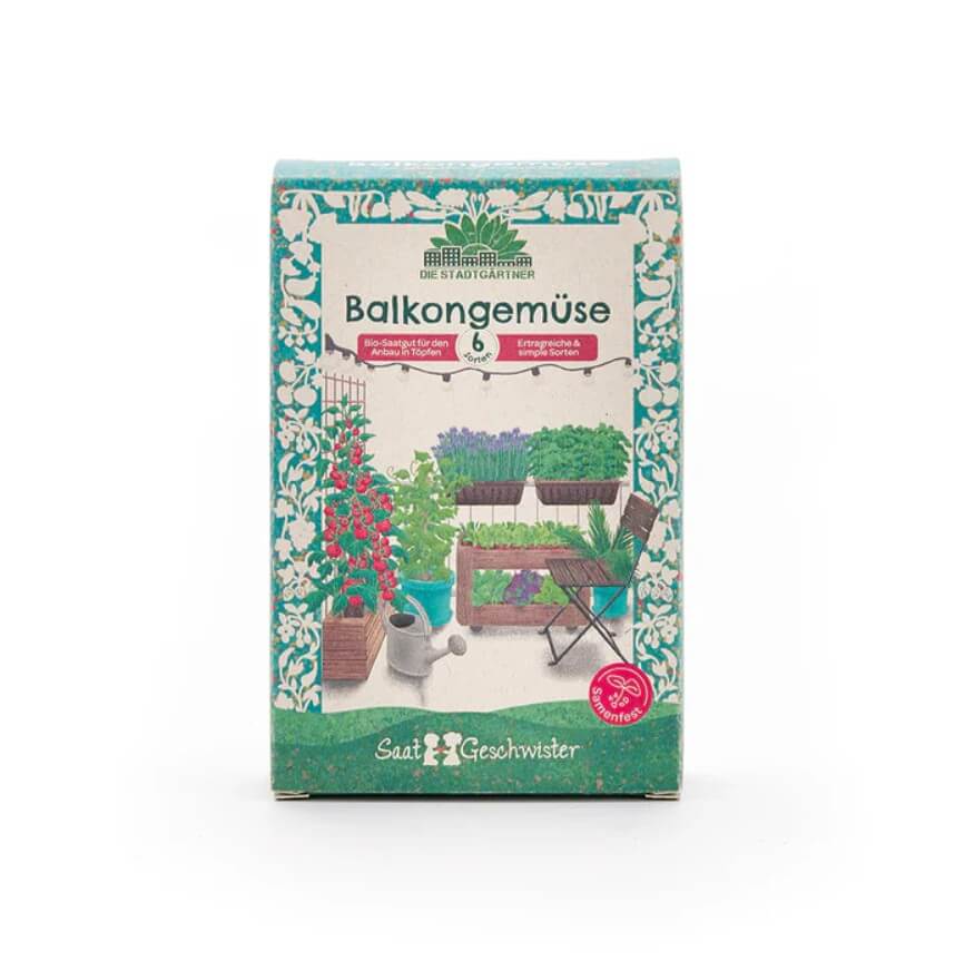 Saatgut-Set Balkongemüse (BIO)