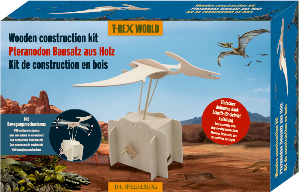 4029753188489-1 Holz-Bausatz Pteranodon - T-Rex World