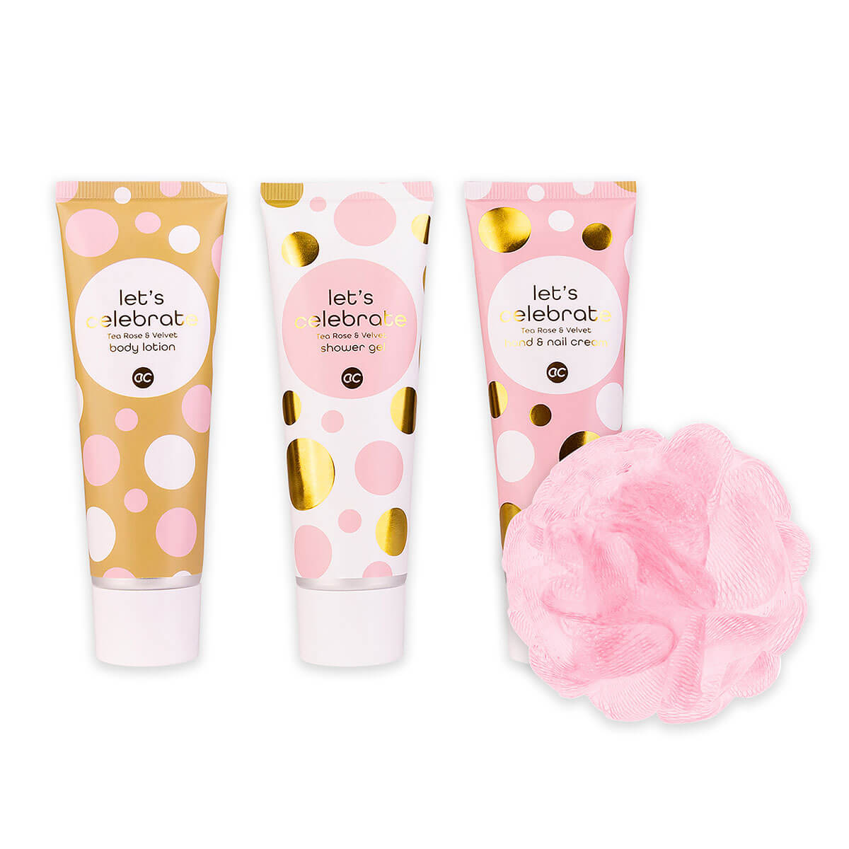 6059408-2 Sektflasche Badeset LET'S CELEBRATE