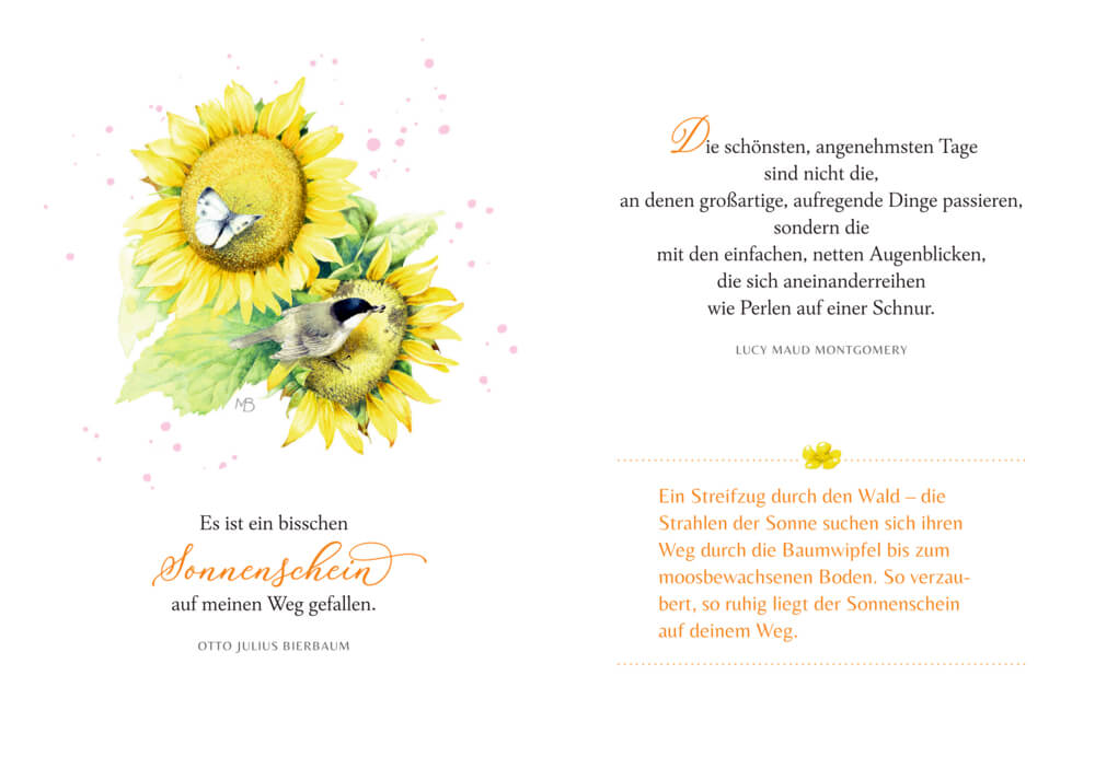 Schöner lesen! No. 59: Sonnenschein auf deinem Weg (Bastin)