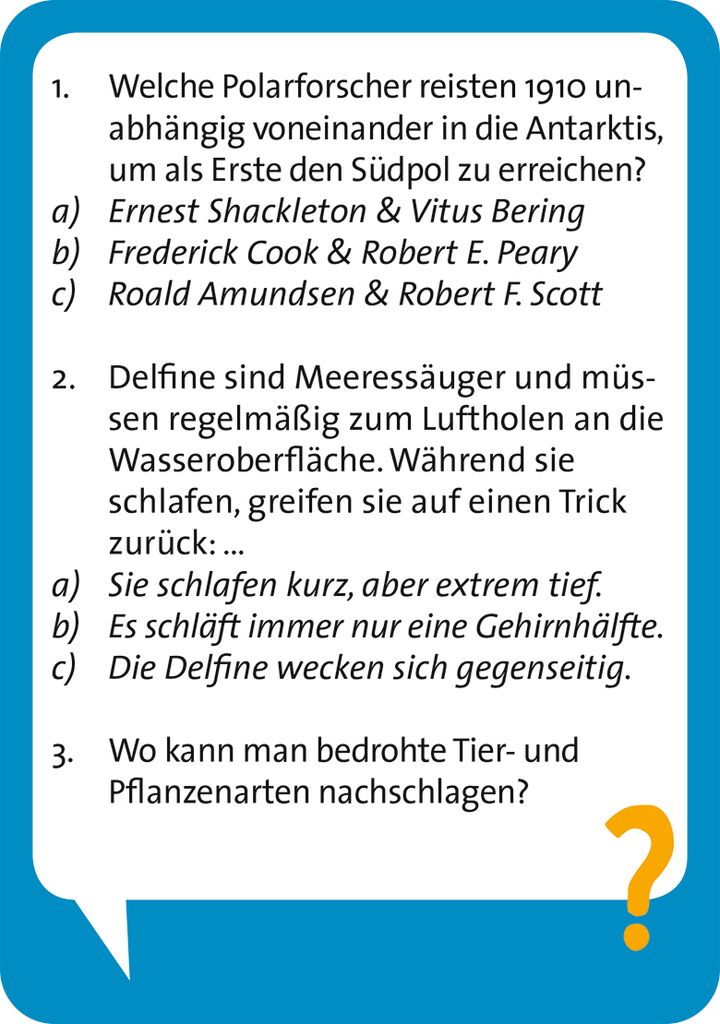 Pocket Quiz - Allgemeinwissen