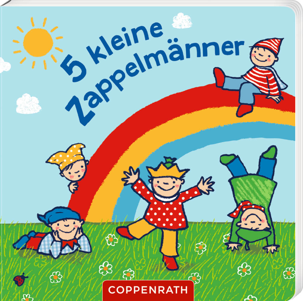5 kleine Zappelmänner - Mein liebsten Fingerpuppen-Handschuh (fühlen&begreifen)