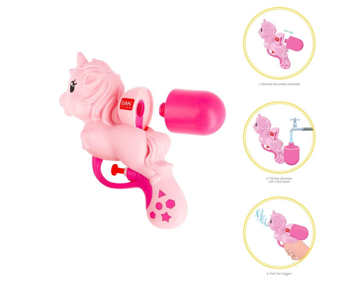 Wasserpistole - Unicorn