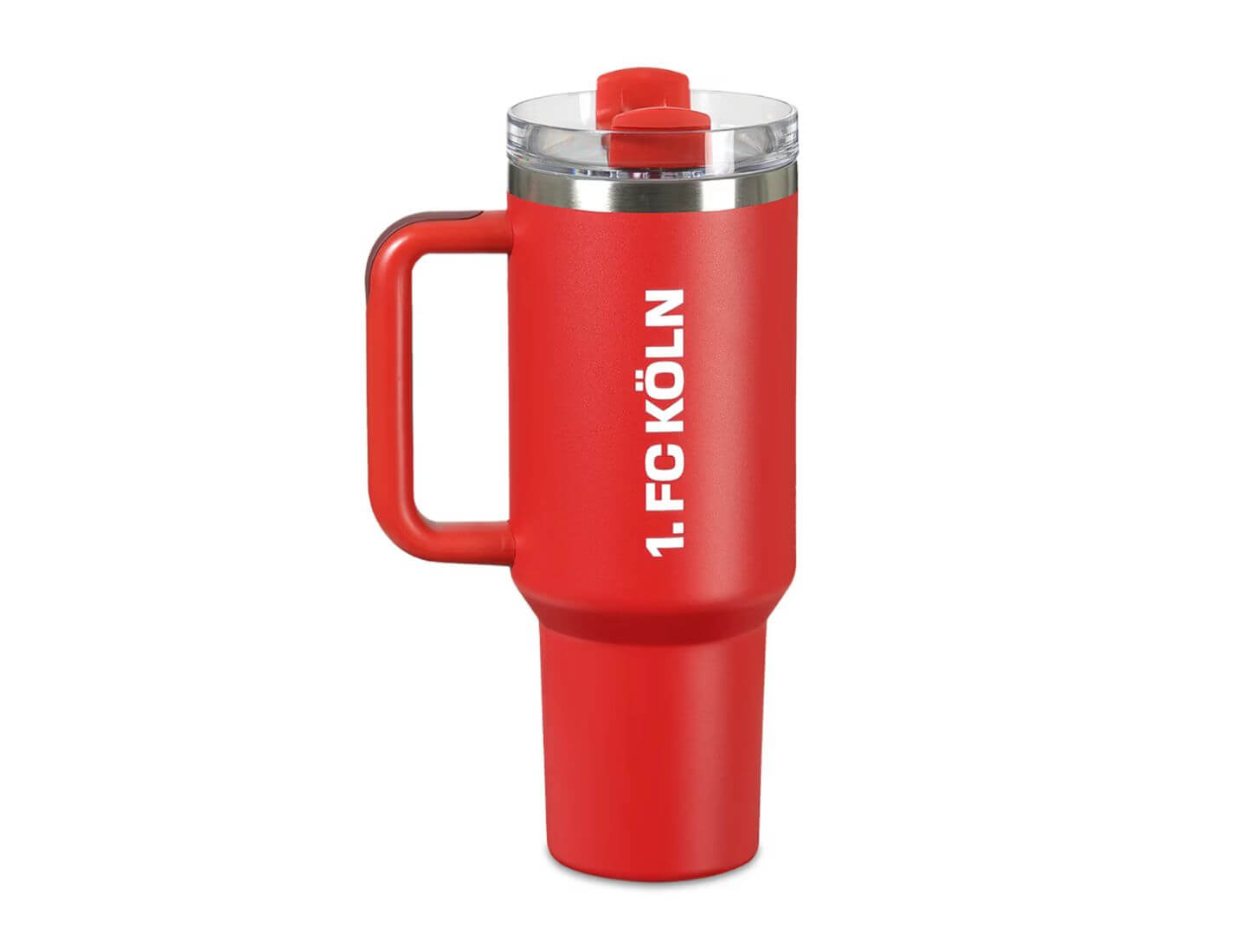 1. FC Köln Edelstahl Trinkbecher "Rot" (1,2 L)