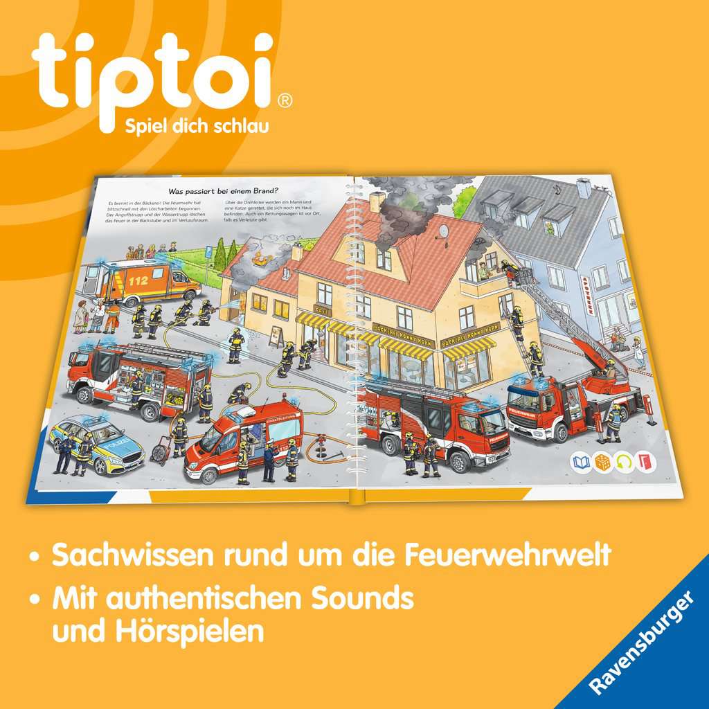 tiptoi® Wieso? Weshalb? Warum? Bei der Feuerwehr
