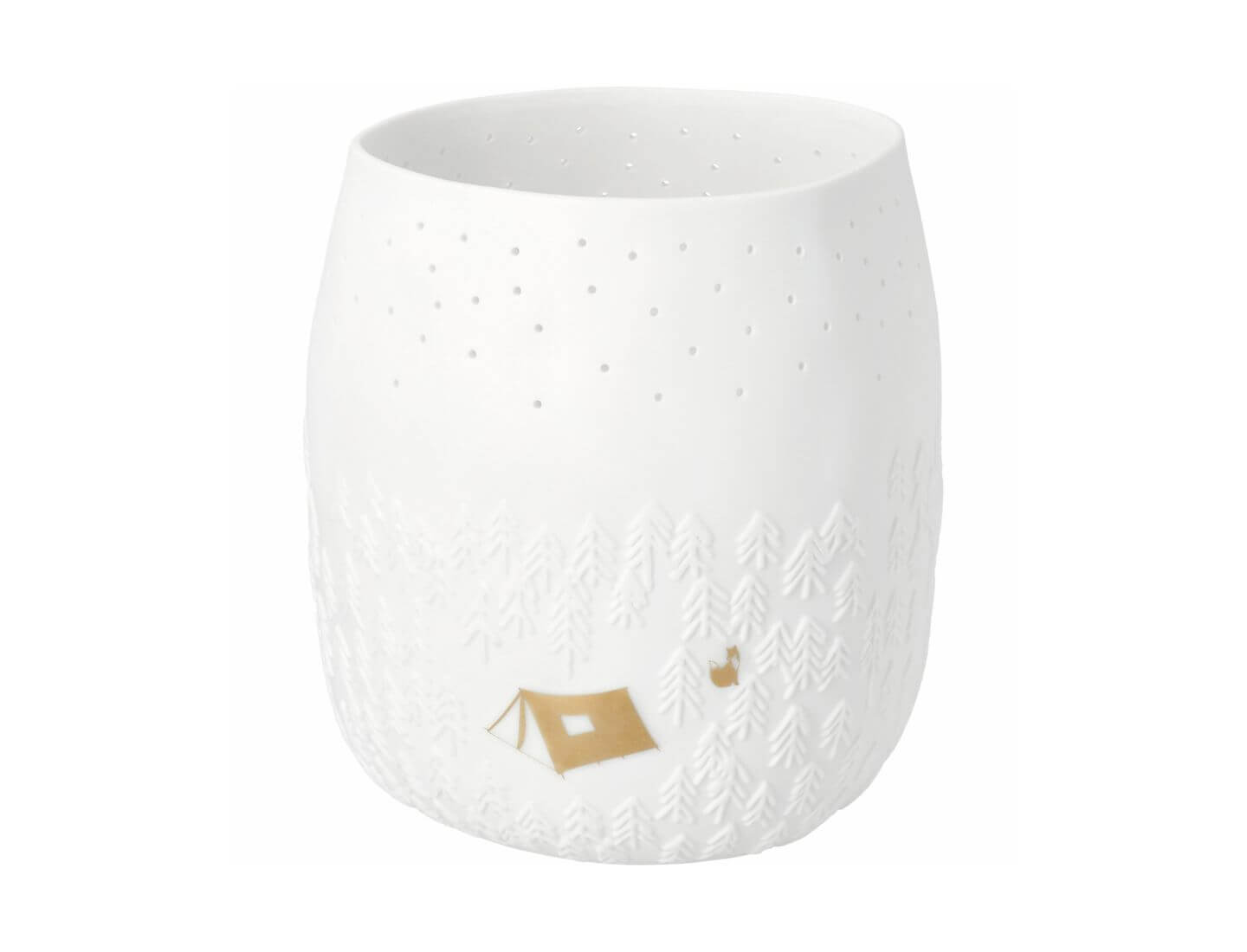 Teelicht sternklare Nacht