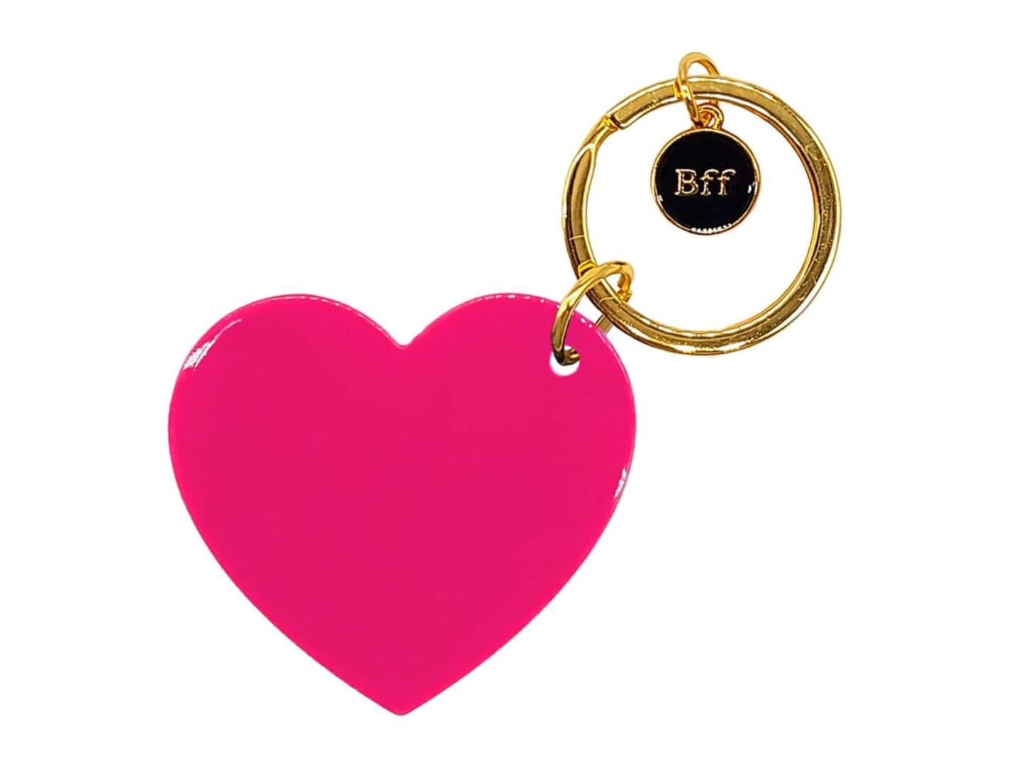 Schlüsselanhänger "Herz" pink
