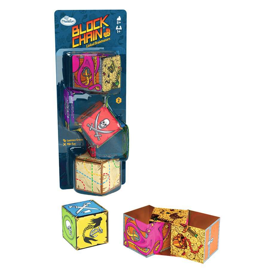 Block Chain, verschiedene Motive - Thinkfun