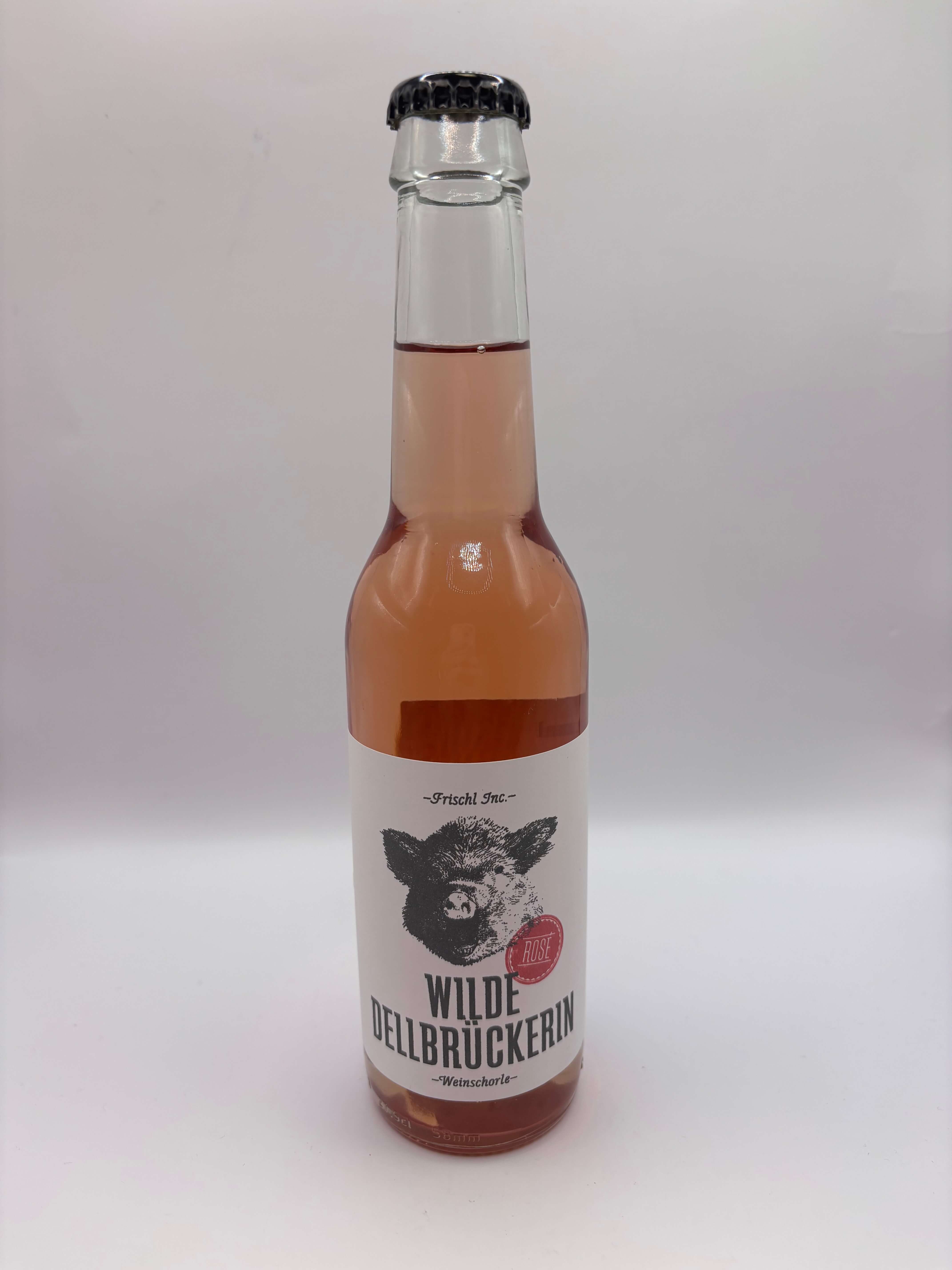 Wilde-Dellbrueckerin-vorne Wilde Dellbrückerin Weinschorle rosé