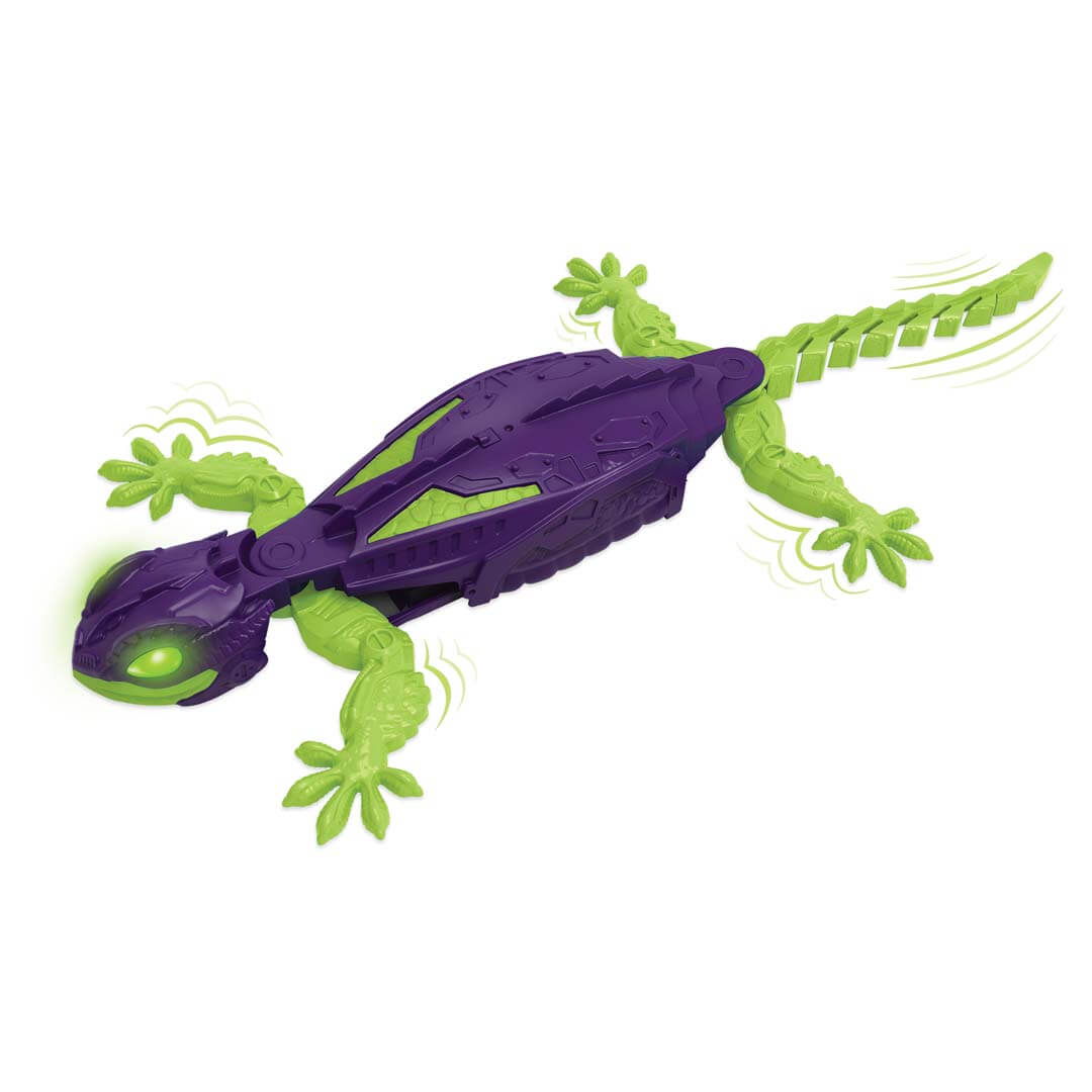 HEX BOTS Wall Crawler Gecko RC - Glow in the Dark