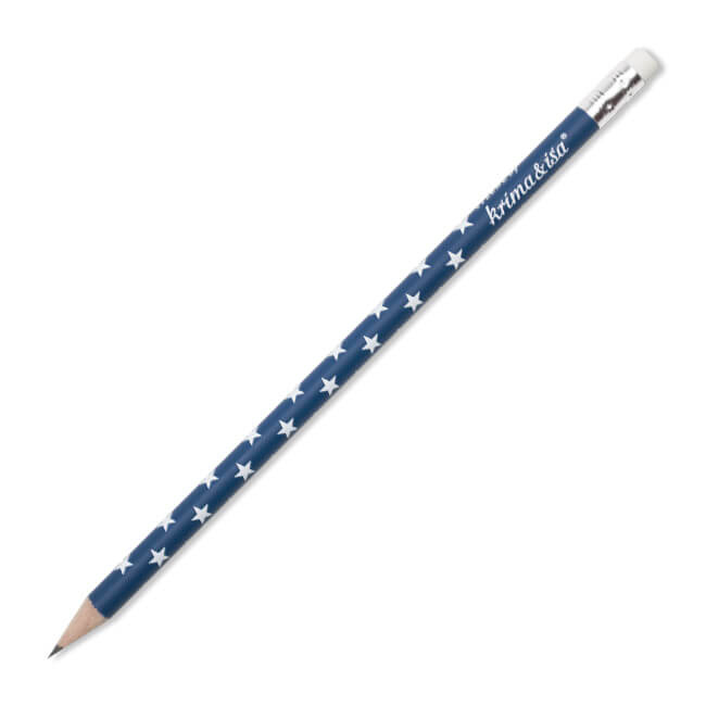 Bleistift Sterne Dunkelblau