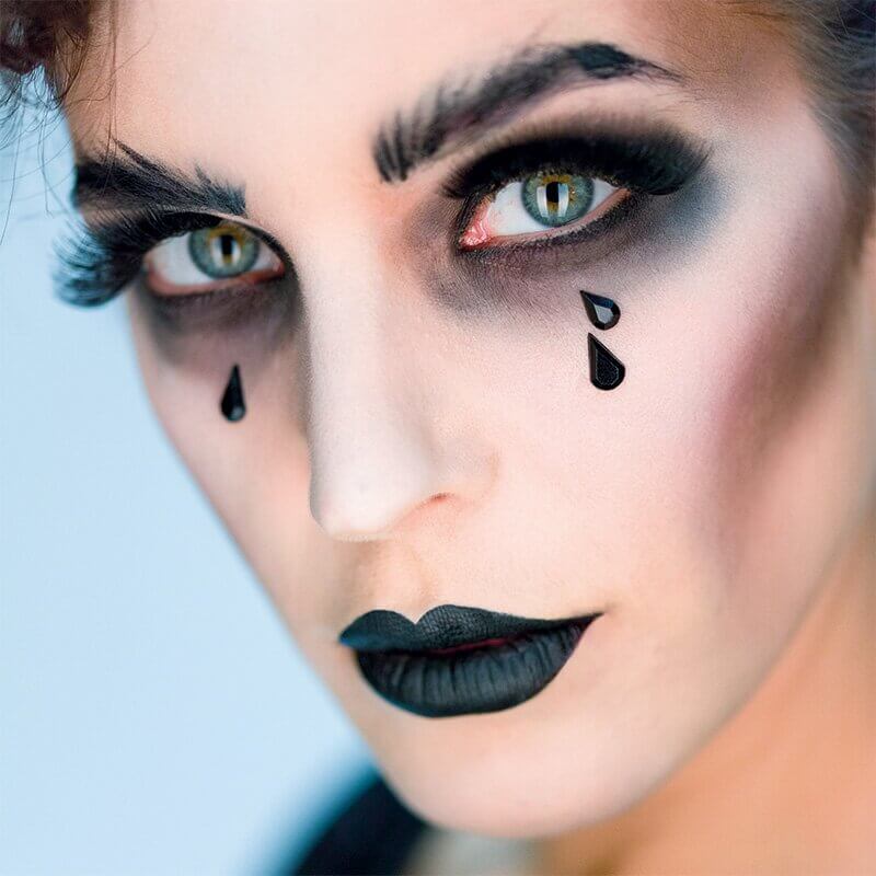 Sticker Black Tears