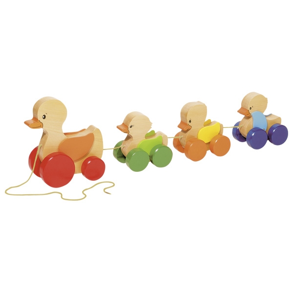 54988_s Ziehtier Entenfamilie