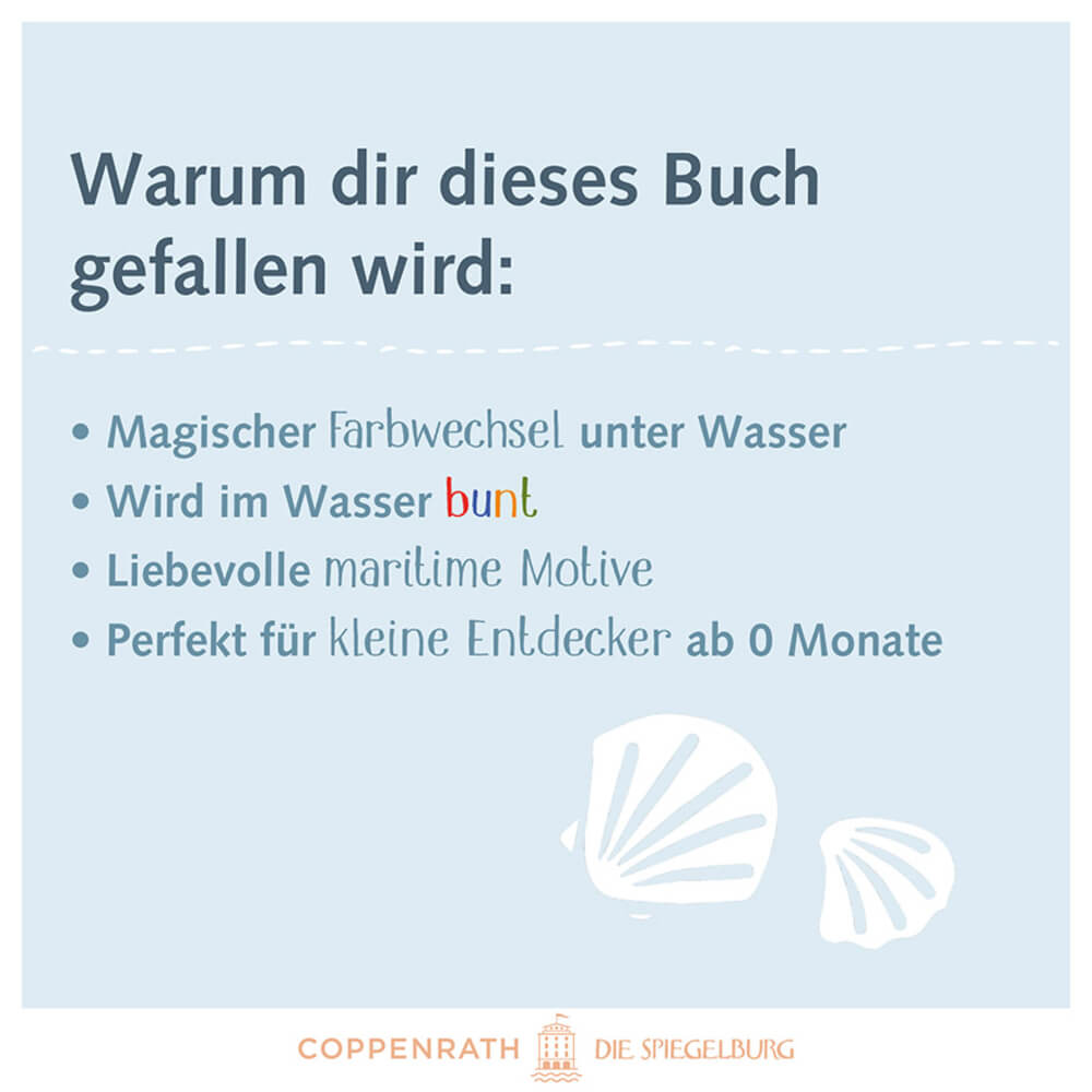 Babys Kontrast-Zauber-Badebuch: Kuckuck!