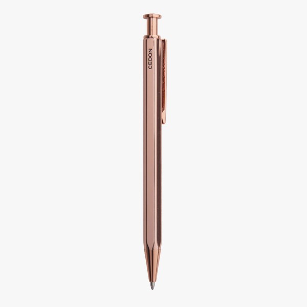 Kugelschreiber mit Box rosé gold
