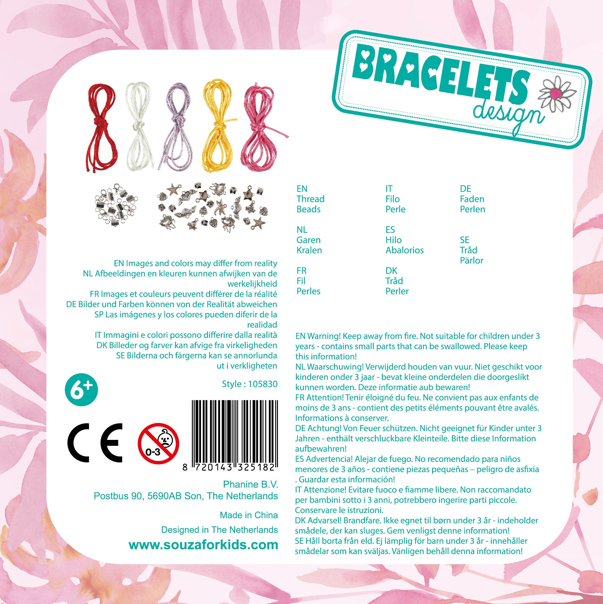 105830_01 DIY Set für Armbänder+Anhänger