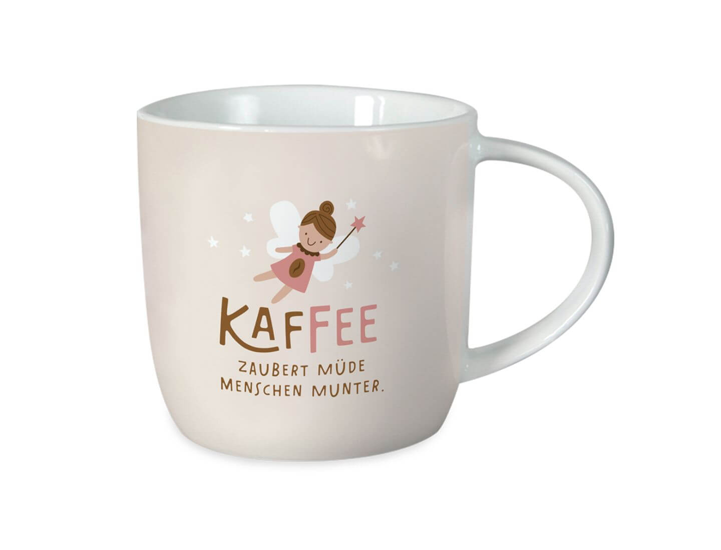 Tasse Gute Laune Kaffee zaubert...