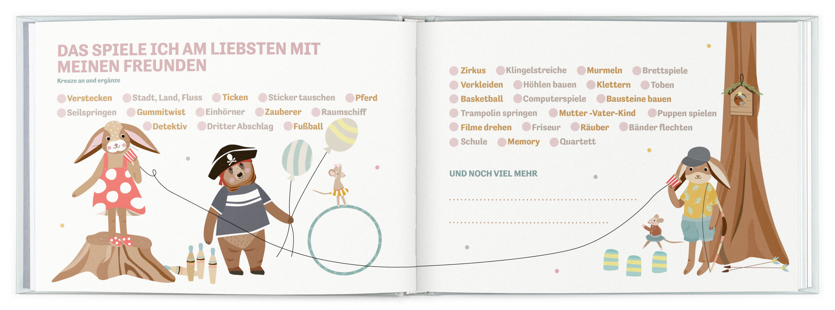 Viktoria Schlünzen: Das Buch über mich - Ein Kinder-Mitmachbuch nur für dich / Nellie & Finn