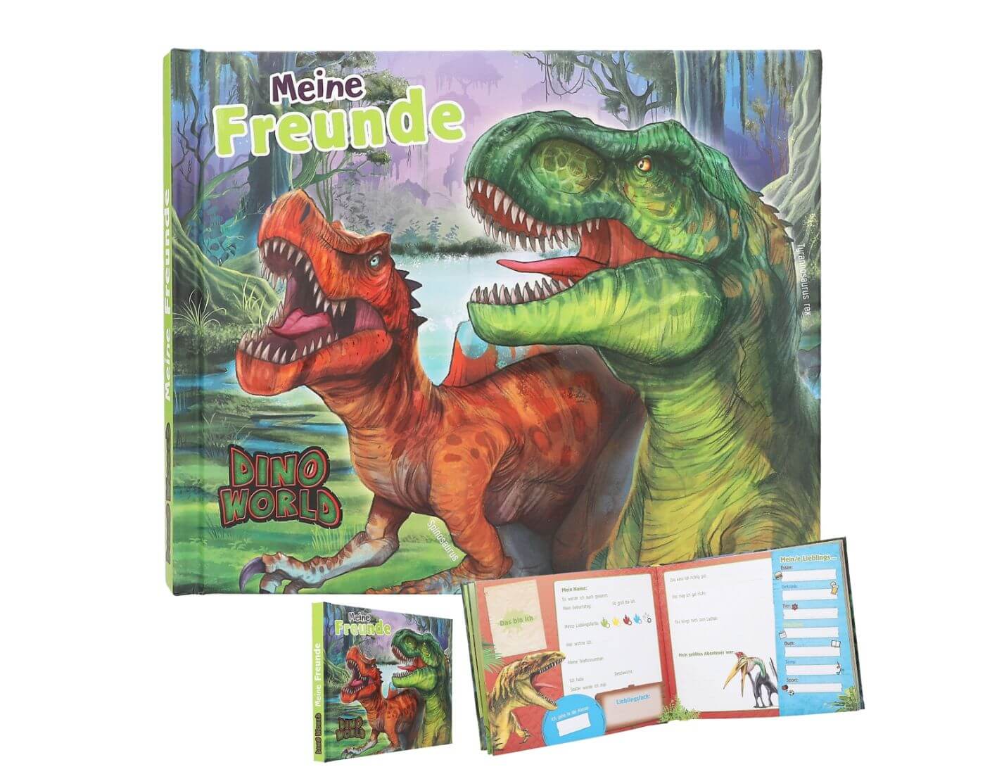 Dino World Freundebuch