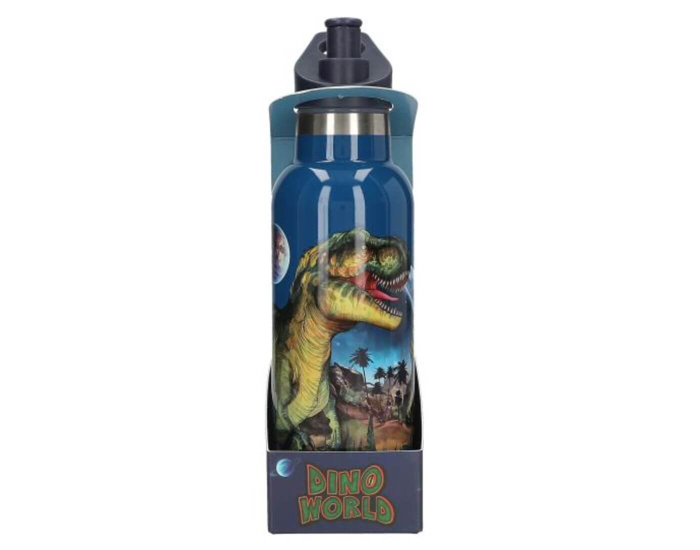 Dino World Trinkflasche Edelstahl GALAXY