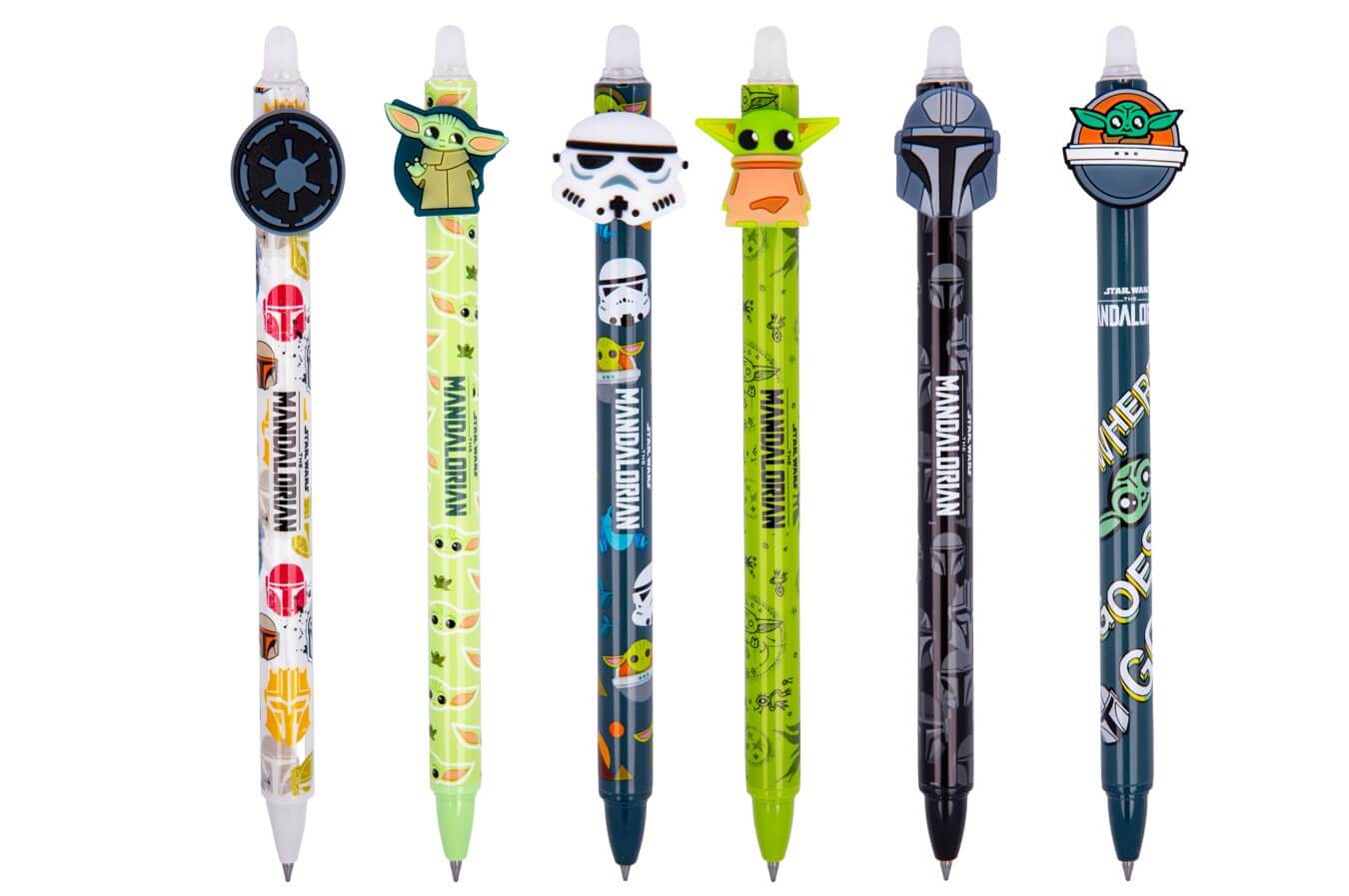Radierbarer Stift mit blauer Tinte - Mandalorian (einzeln)