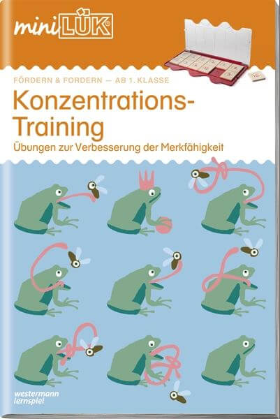 miniLÜK - 1./2. Klasse - Fördern & Fordern - Konzentrationstraining