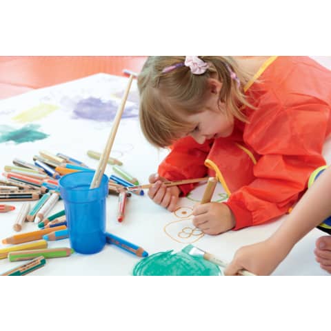 2050535 Farbstifte Woody 6ST STABILO mit Spitzer