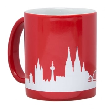 KG Tasse Skyline rot