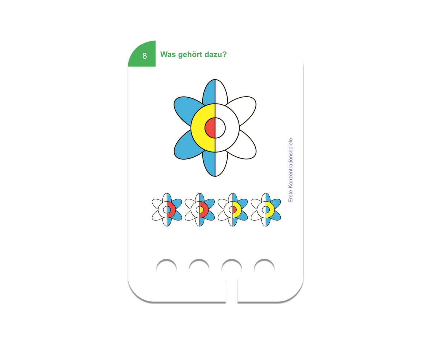 Erste Konzentrationsspiele