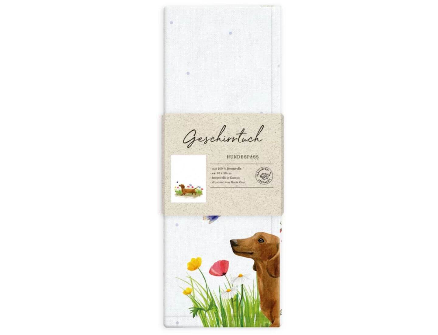 Geschirrtuch - Hundespaß