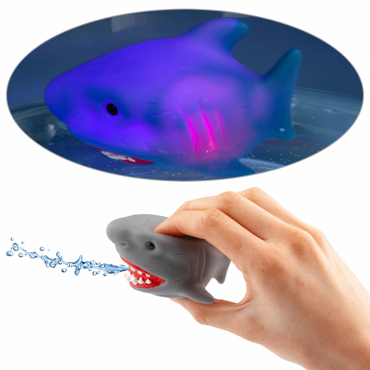 Dino World Bade-Hai mit Licht UNDERWATER