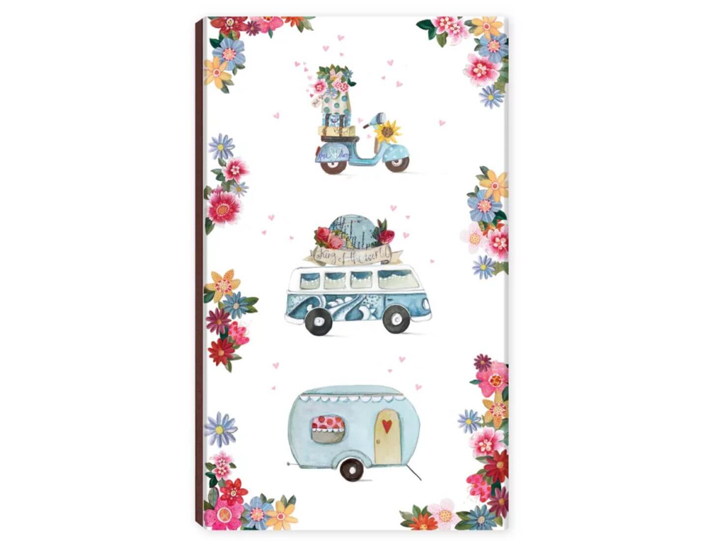 Streichholzschachtel - Das Leben ist eine Reise