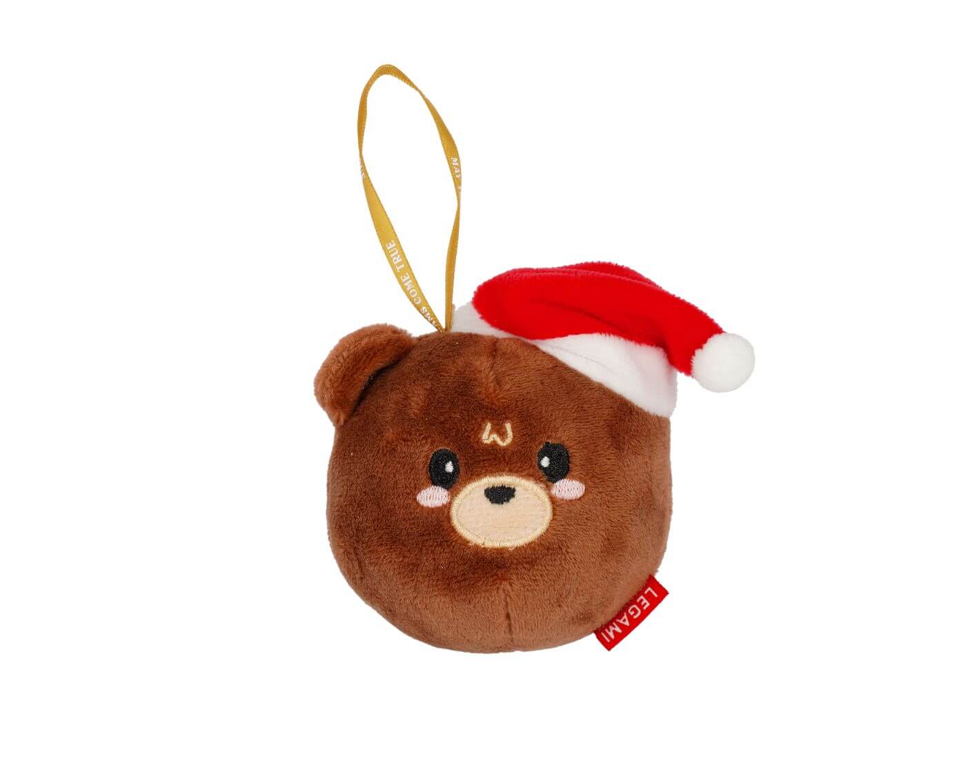 Weihnachtsdekoration aus Plüsch - Teddy - Oh-Oh-Ohrnaments