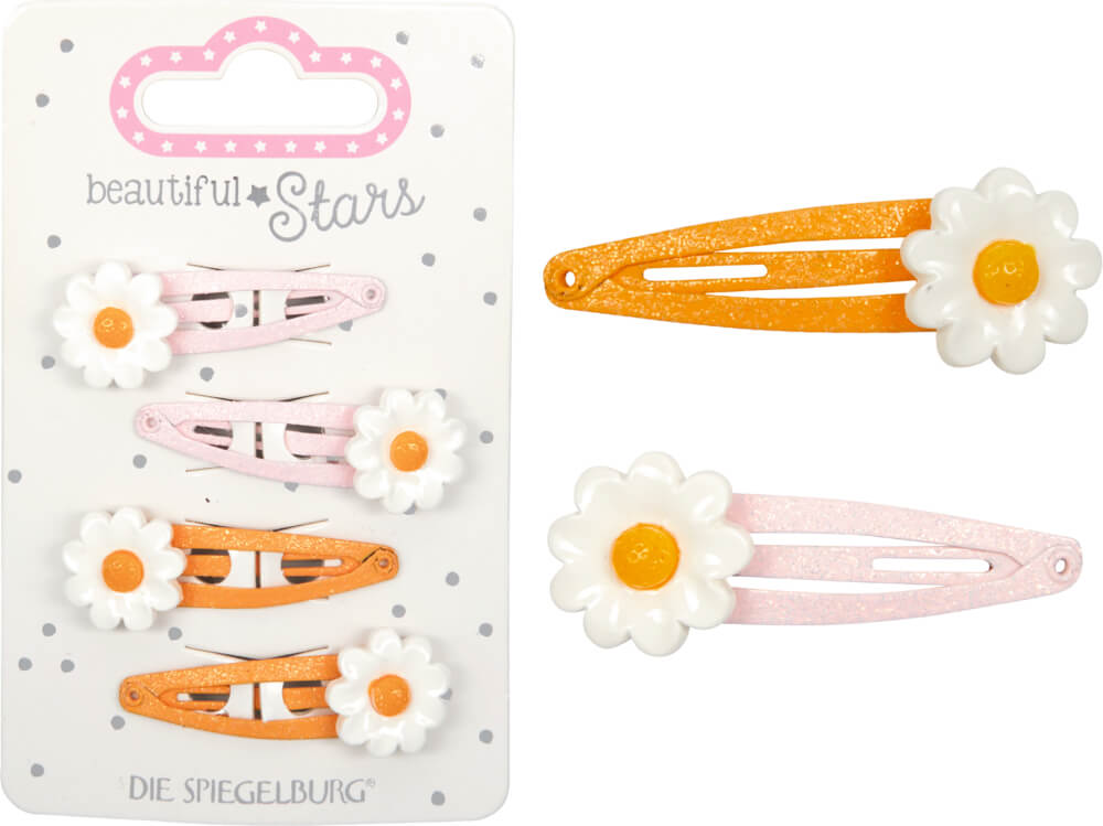 Haarclips Blümchen no.4 - beautiful Stars (einzeln) Haarclips Blümchen no.4 - beautiful Stars (einzeln)