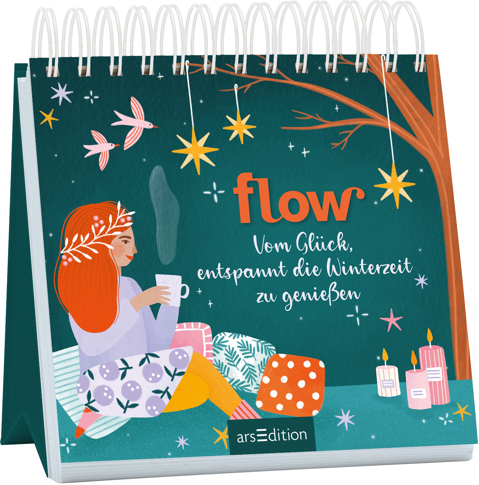 Bea Muller: Vom Glück, entspannt die Winterzeit zu genießen - Flow-Aufsteller