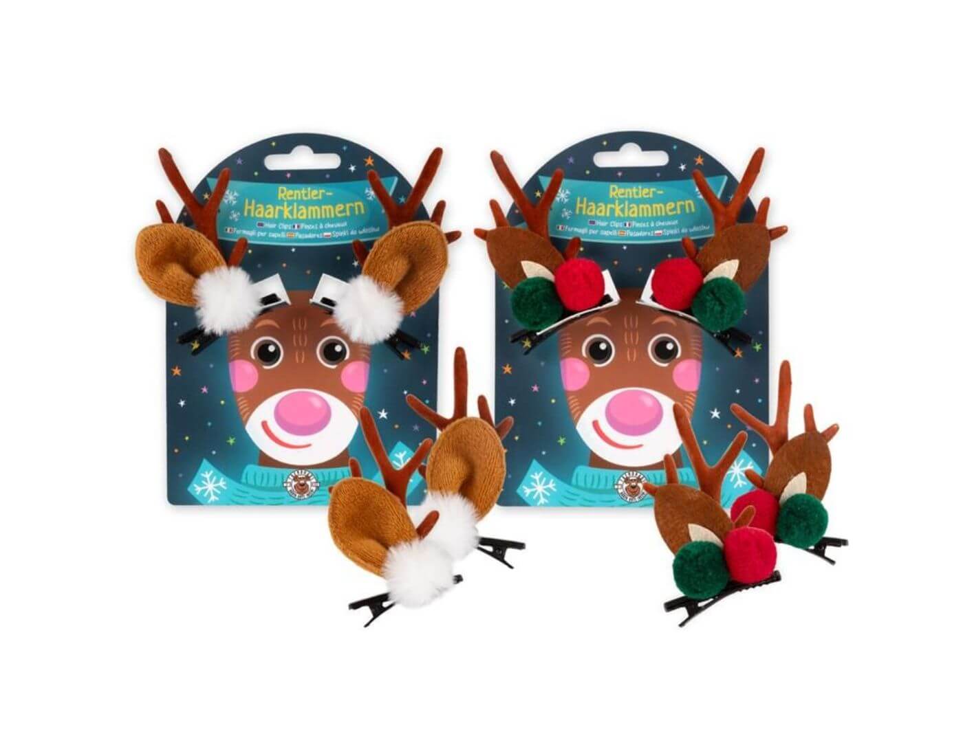 MAGIC MOMENTS Winter Story Haarklammer Rentier 2er-Set (einzeln) MAGIC MOMENTS Winter Story Haarklammer Rentier 2er-Set (einzeln)