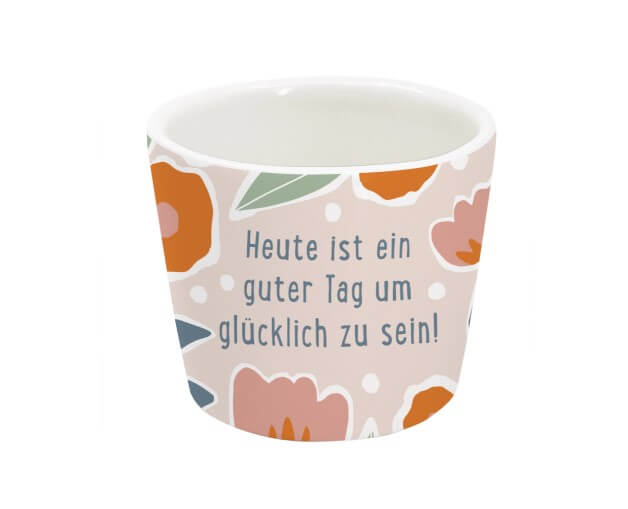 Eierbecher Gute Laune Heute ist ein guter Tag