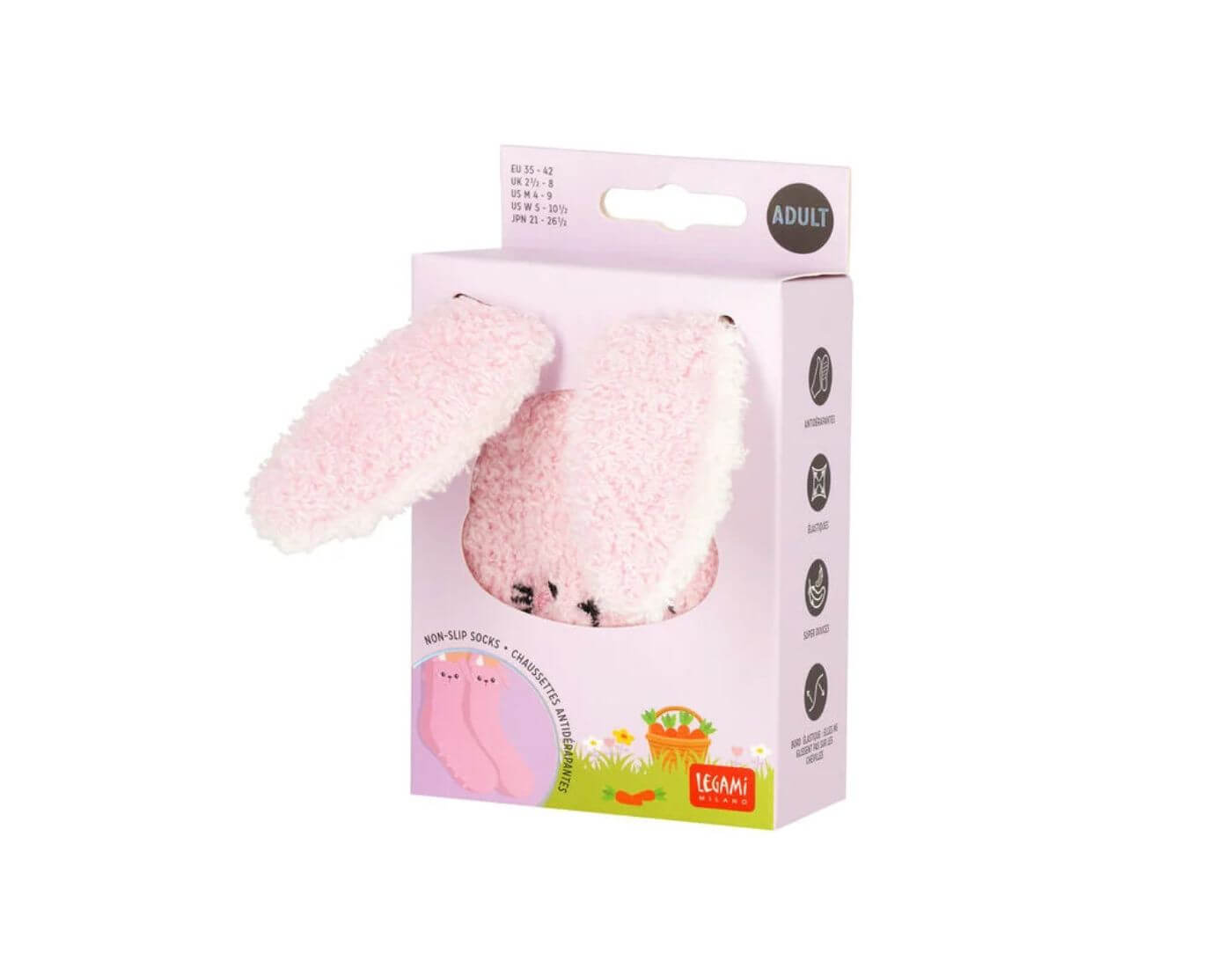 legami-socken-bunny-2-1 Rutschfeste Socken - Bunny - Größe 35-42