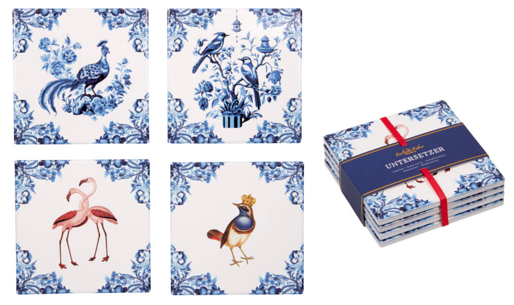 4029753225115-1 Untersetzer Royal Blue - B. Behr (4er Set)