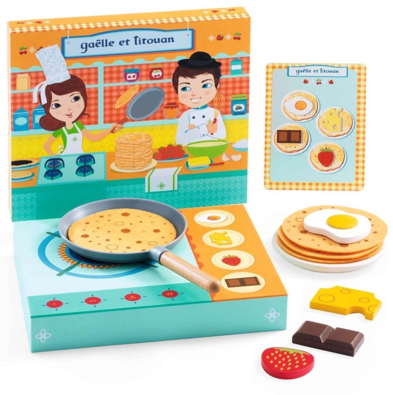 Kinderküche: Gaëlle et Titouan - Die kleine Creperie