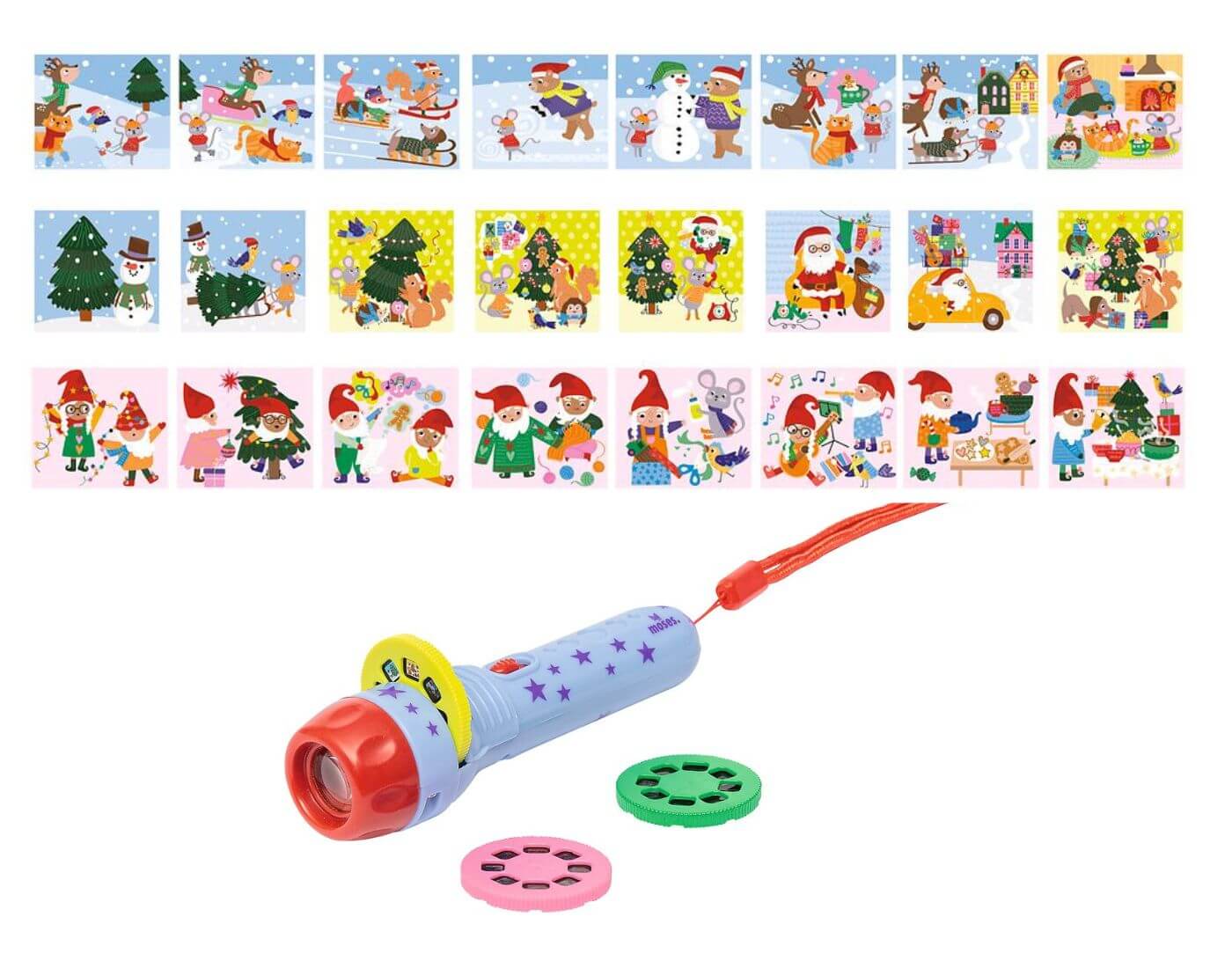 Projektorlampe Weihnachtsgeschichten