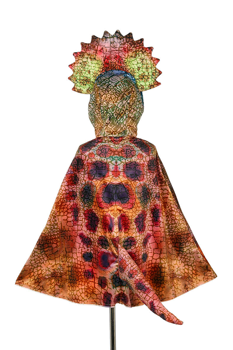 Triceratops Cape/Umhang - 4-7 Jahre, 104-122 cm