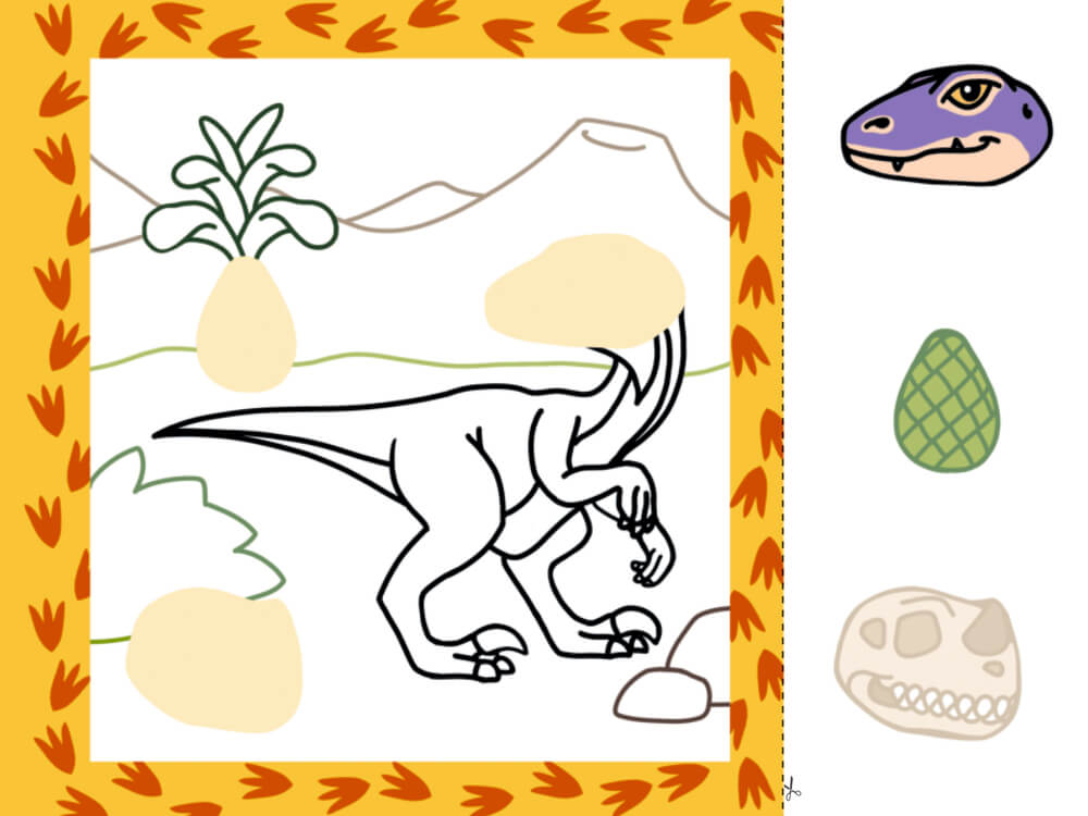 Mein erstes Dino-Bastelbuch: Schneiden, kleben, malen (Mini-Künstler)