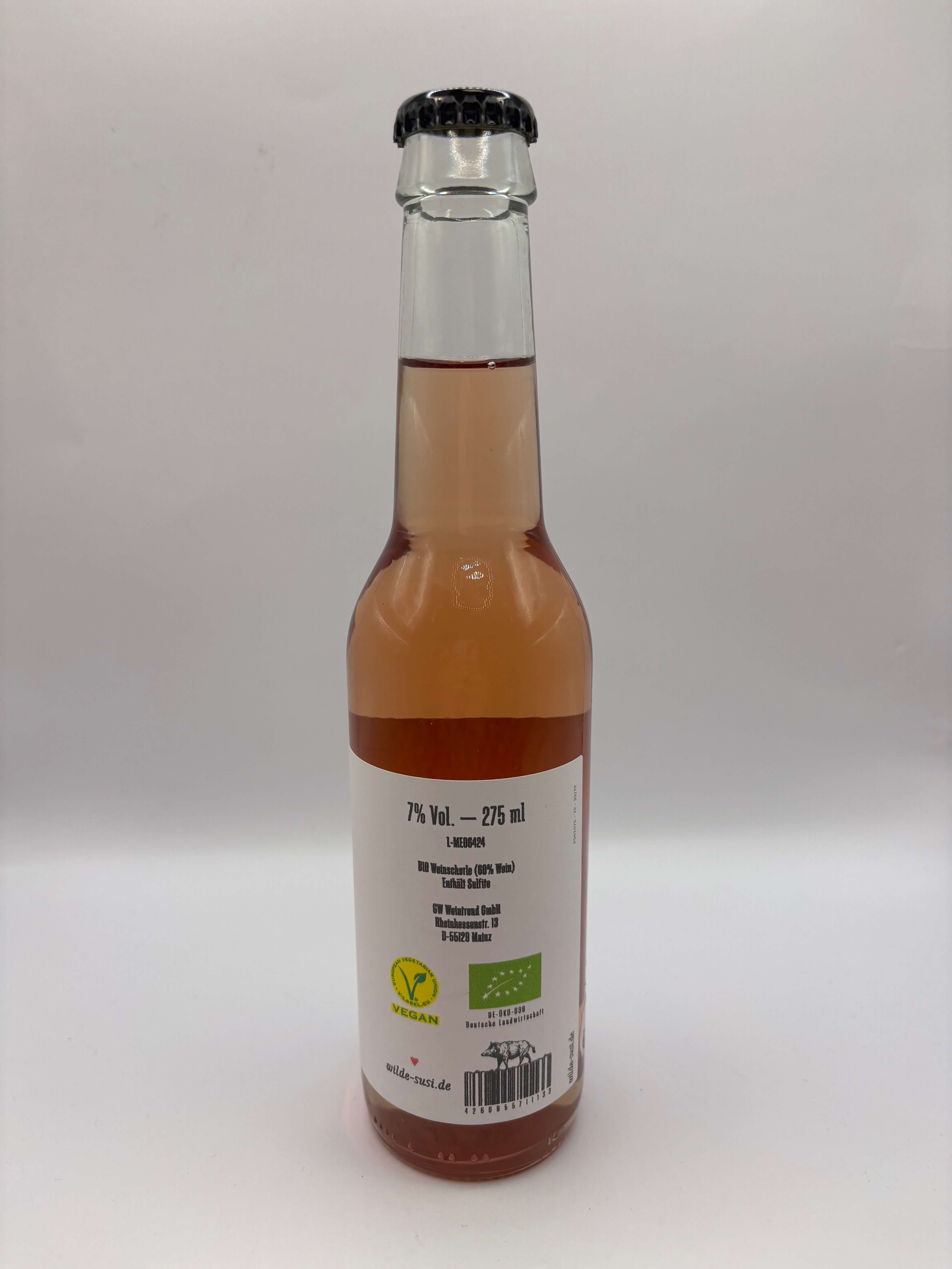 Wilde Dellbrückerin Weinschorle rosé