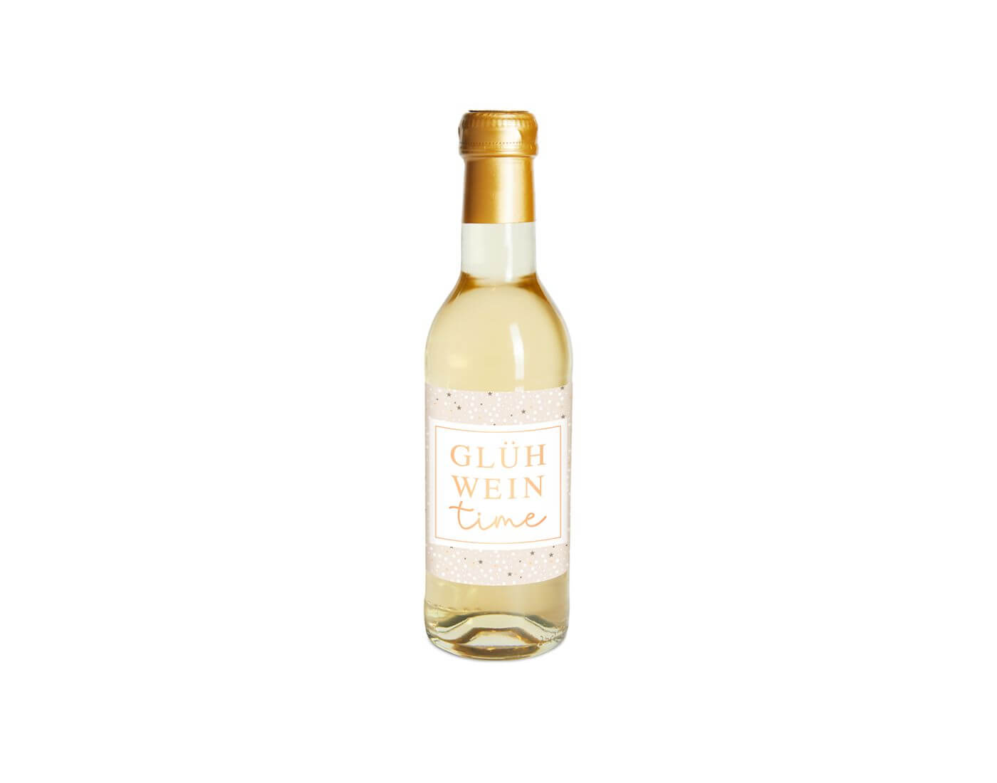 Glühwein-Flasche weiß 0,25l Glühweintime