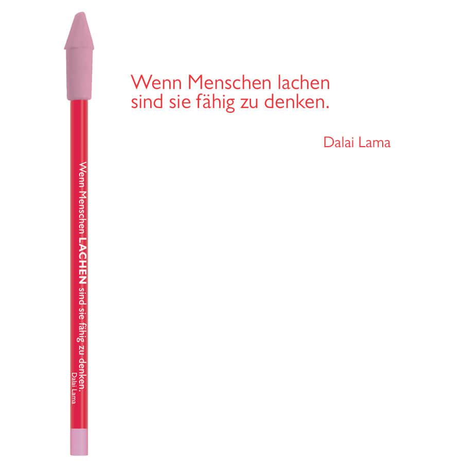 Bleistift rot Dalai Lama